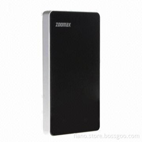 8,000mAh High-capacity Power Bank with Dual USB, for Mobile Phones, Charges 2-device Simultaneously